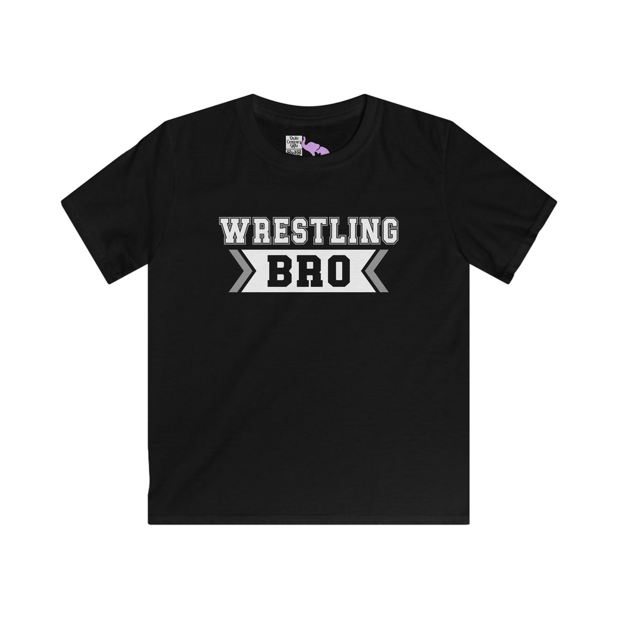 Wrestling Bro Youth Softstyle Tee