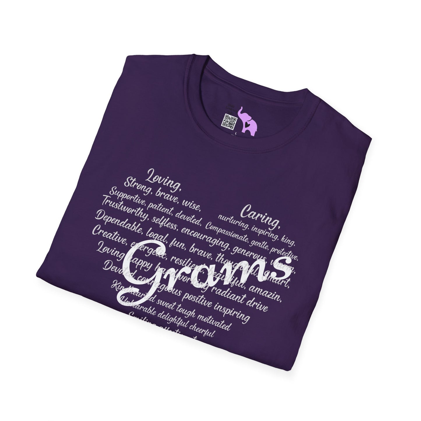 Grams Descriptive Words Adult T-shirt