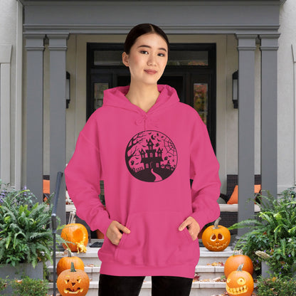 Haunted House on the Hill Heavy Blend™ Hooded Sweatshirt