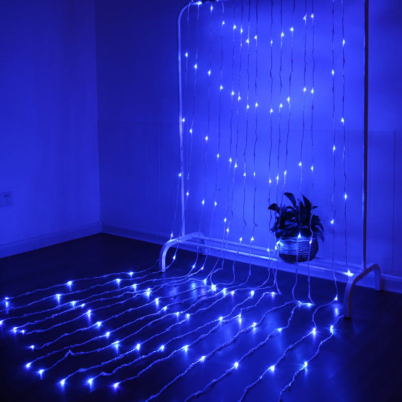 LED Waterfall Star String Curtain Lights