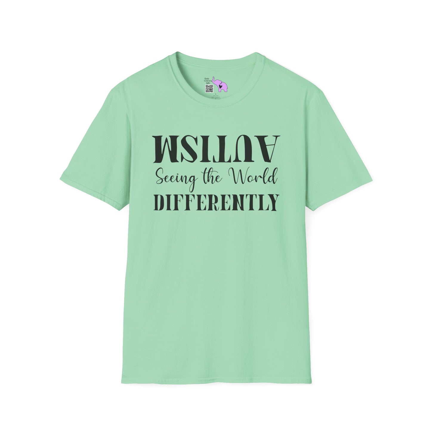Autism Seeing The World Differently Adult T-shirt