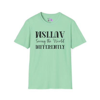 Autism Seeing The World Differently Adult T-shirt