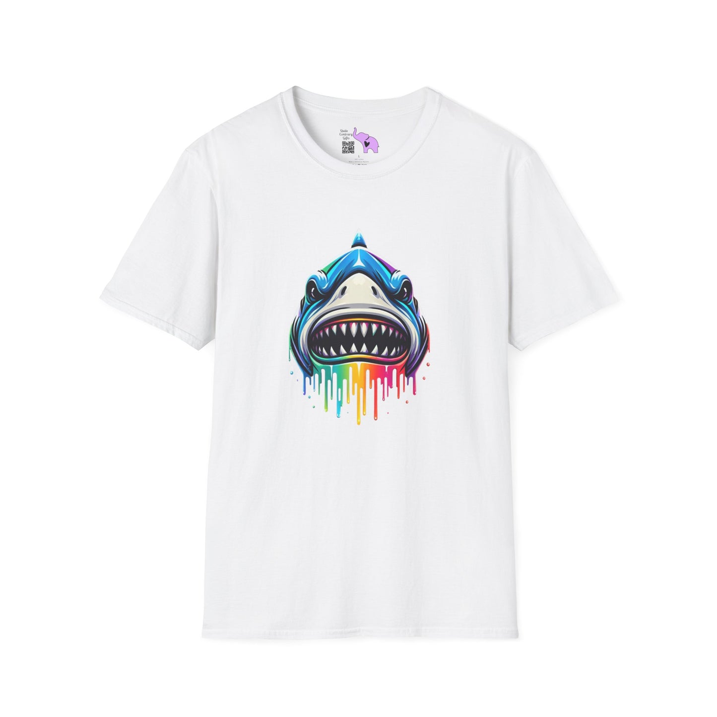 Colorful Shark T-shirt