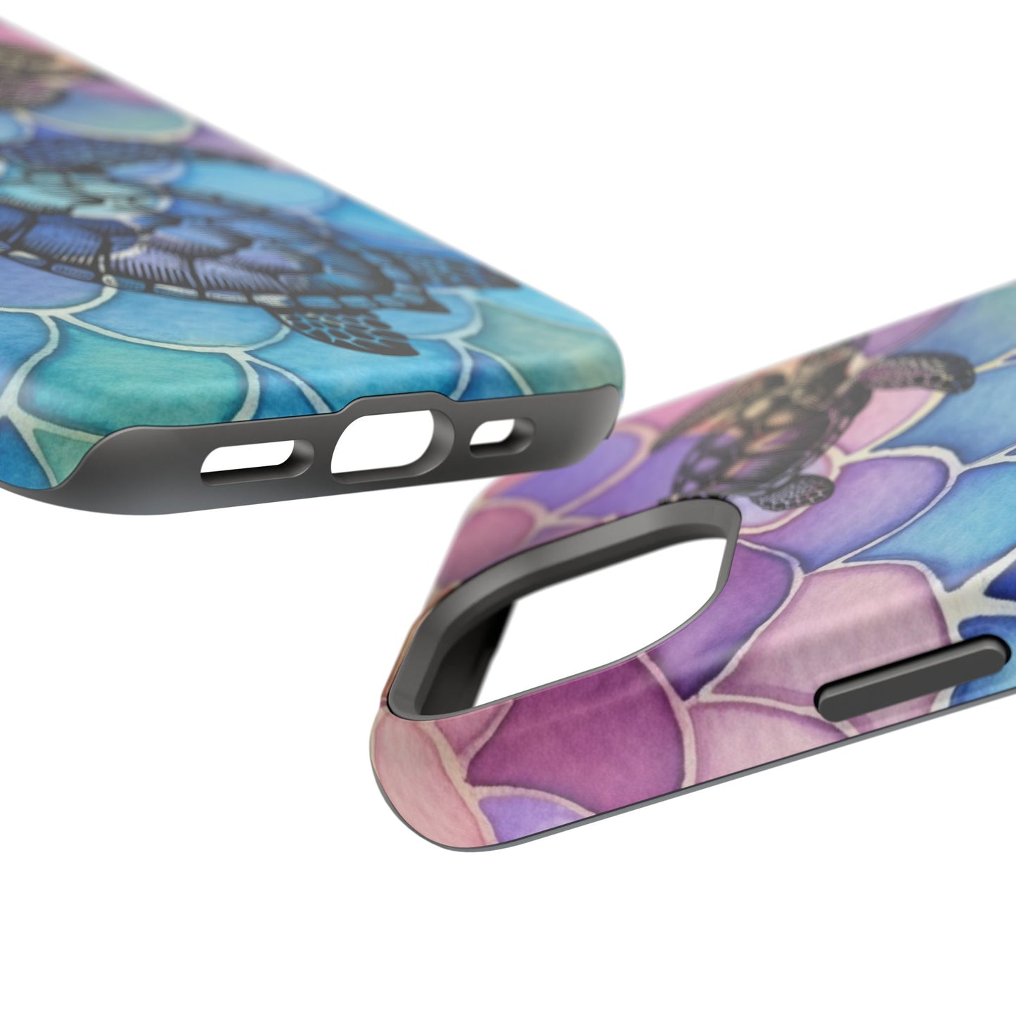 Sea Turtle Silhouette MagSafe® Compatible Tough Case for iPhone