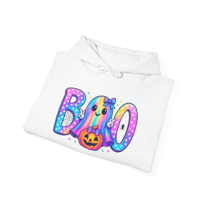 Pastel Boo Heavy Blend™ Hooded Sweatshirt