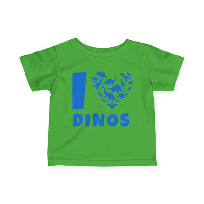 ""I Love Dinosaurs Infant Soft T-Shirt