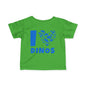 ""I Love Dinosaurs Infant Soft T-Shirt