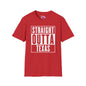 Straight Outta Texas Adult T-shirt