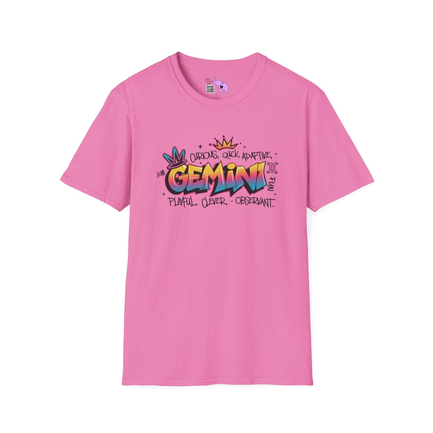 Gemini Street Art Adult T-shirt