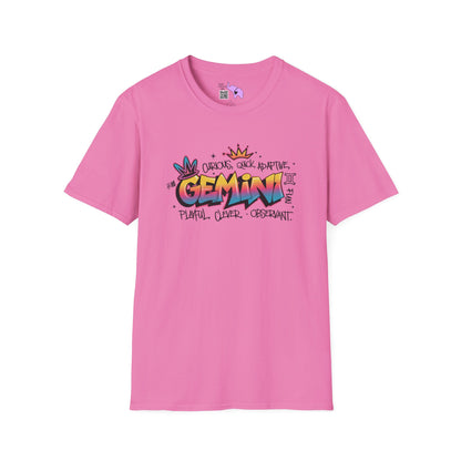 Gemini Street Art Adult T-shirt