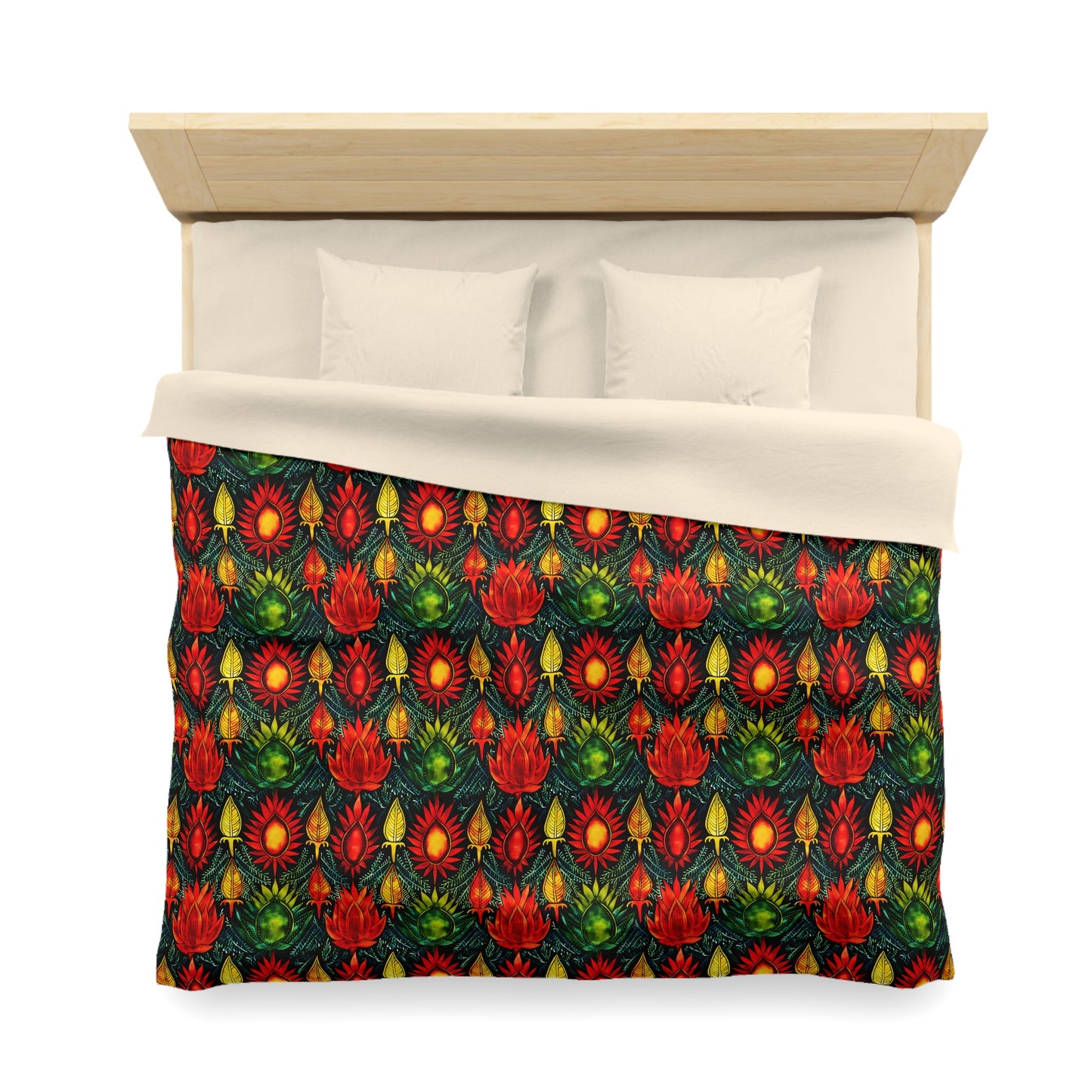 Joyful Burst Microfiber Duvet Cover