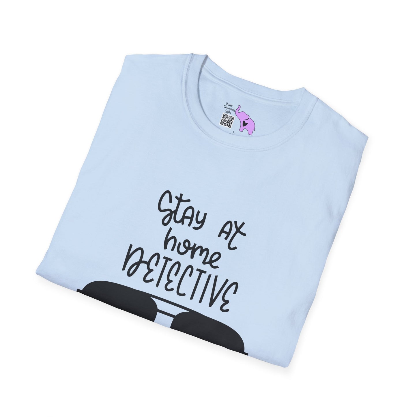 Stay At Home Detective Adult T-shirt