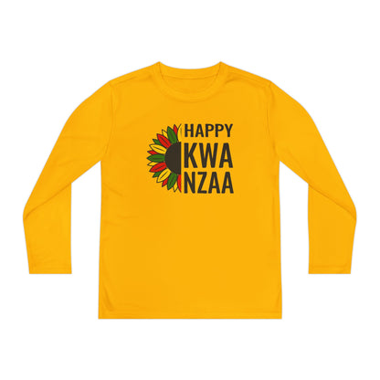 Happy Kwanzaa (Sunflower) Youth Long Sleeve Tee