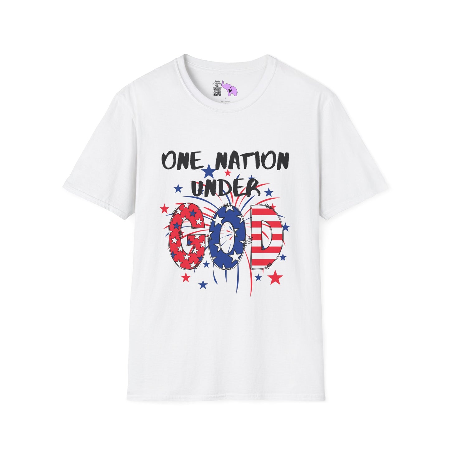 One Nation Under God Adult T-shirt