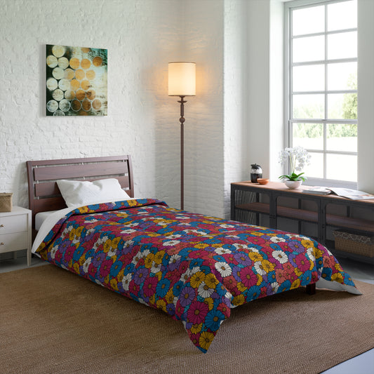 Vivid Bloom Comforter