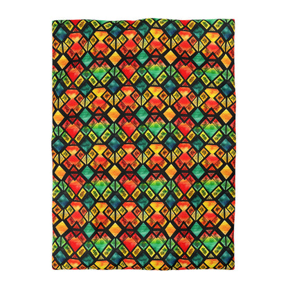 Freedom Flame Microfiber Duvet Cover
