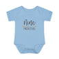 Golden Arrow Milestone Baby Bodysuit-Nine Months