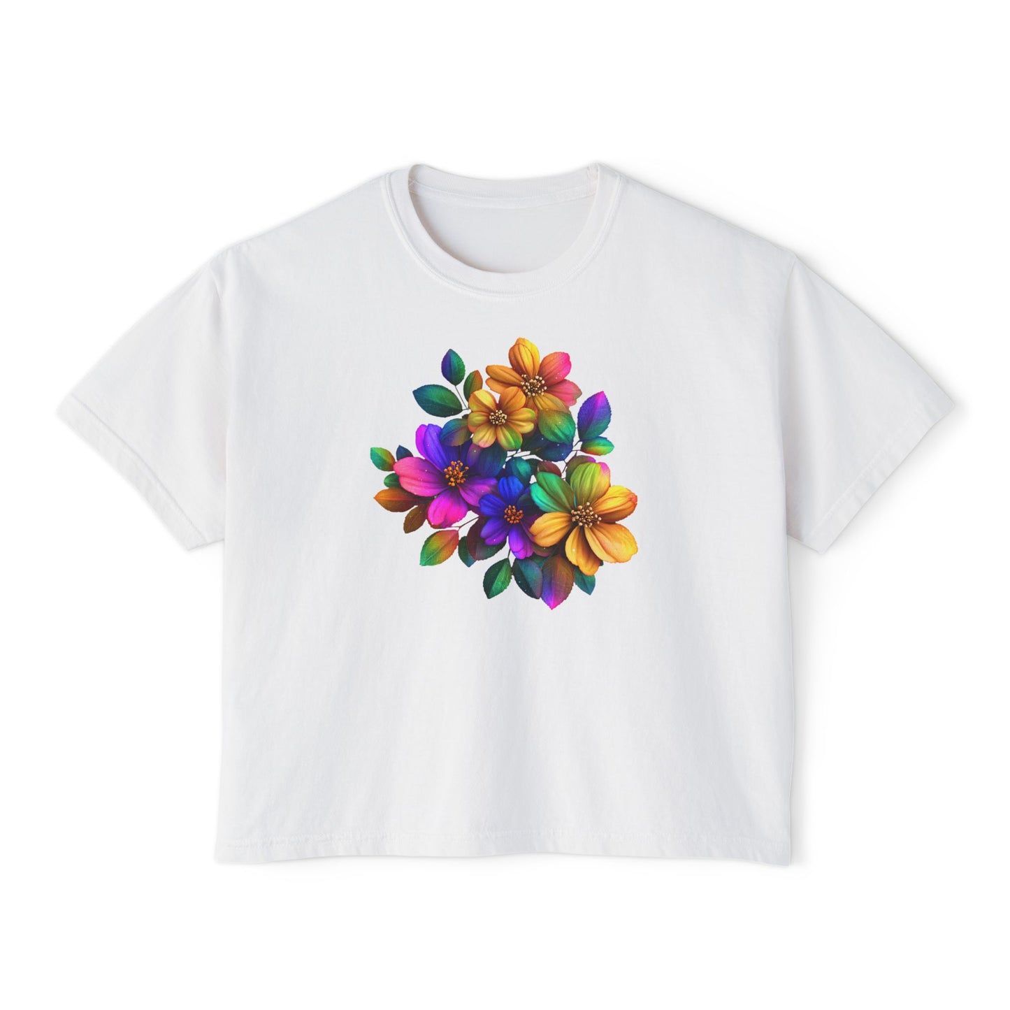 Burst of Bloom Women's Boxy Tee