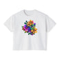 Burst of Bloom Women's Boxy Tee