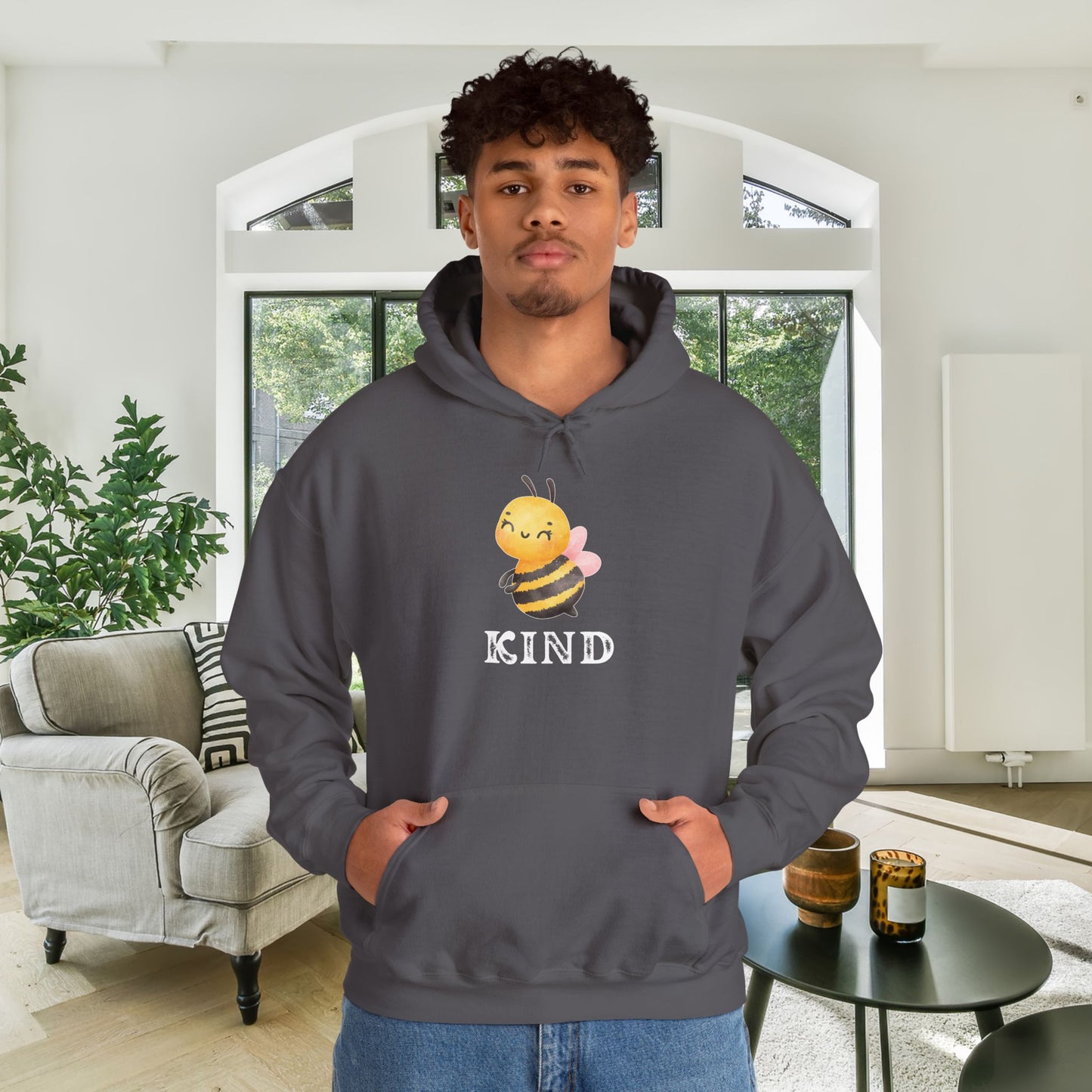 Bee Kind Heavy Blend™ Hooded Sweatshirt