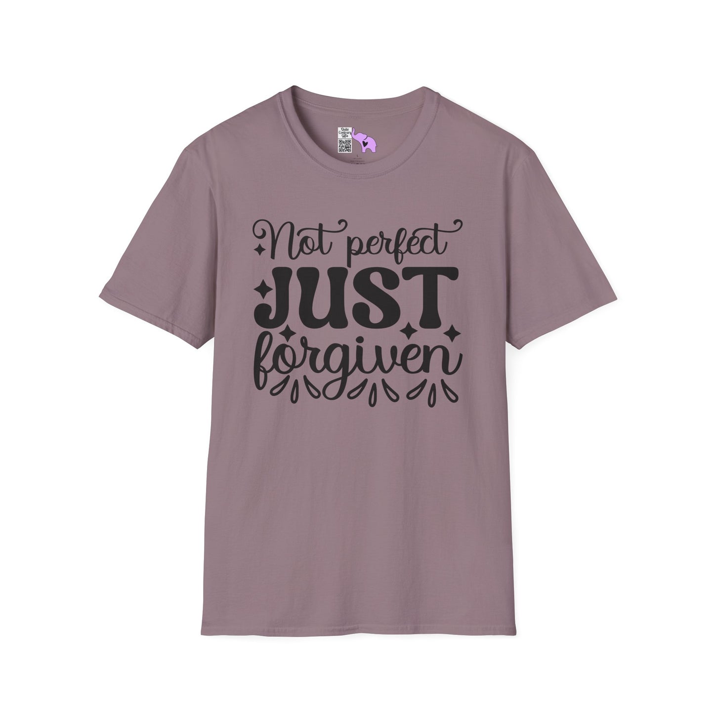 Not Perfect Just Forgiven Adult T-shirt