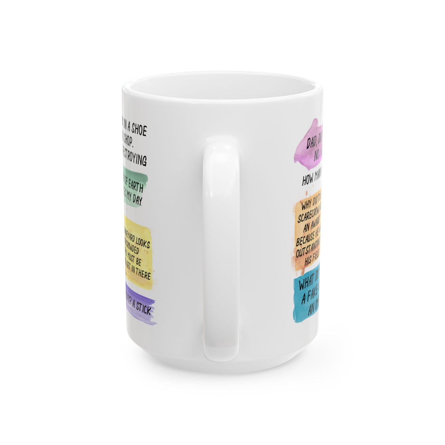 Dad's Emergency Jokes Ceramic Mug, (11oz, 15oz)