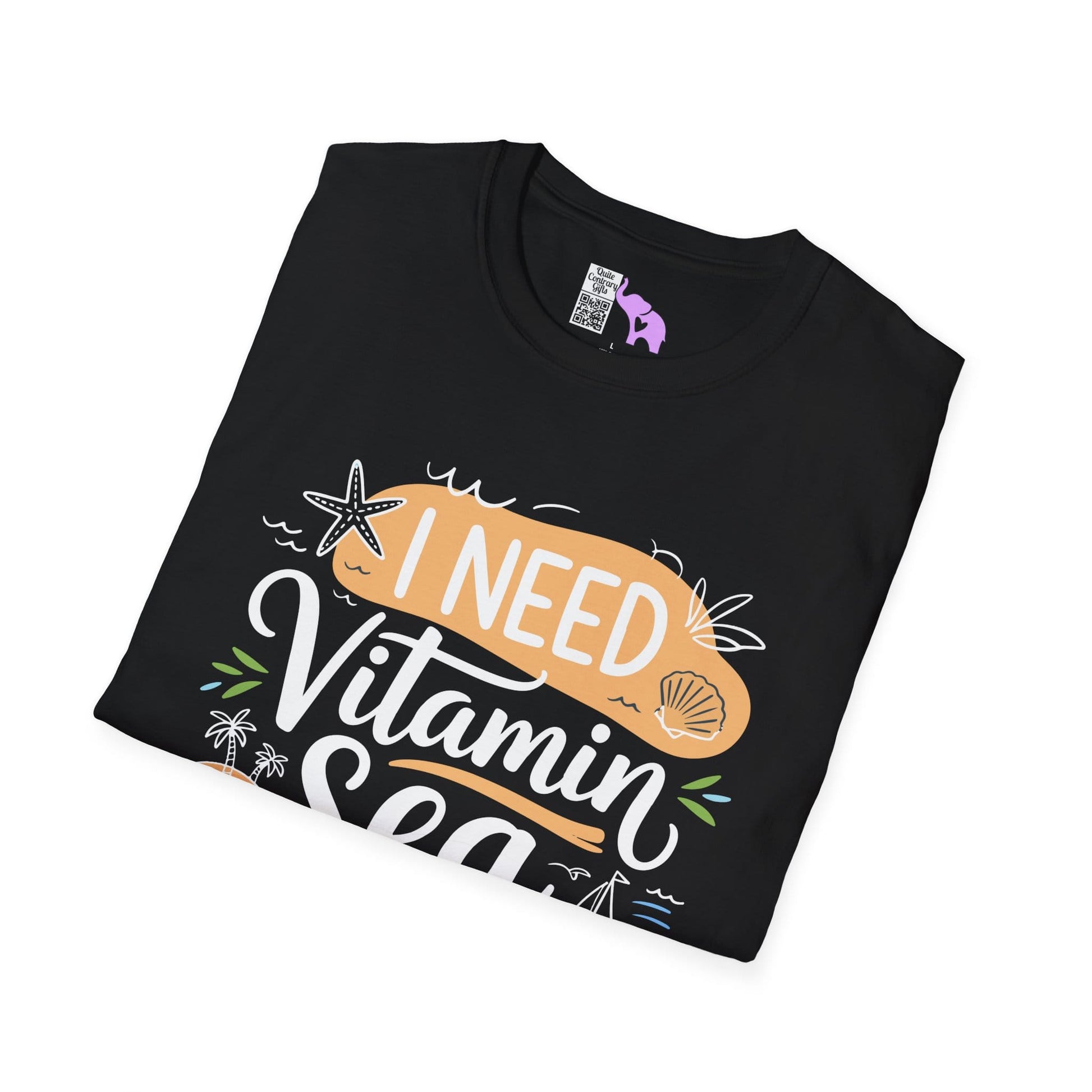 I Need Vitamin Sea Adult T-shirt