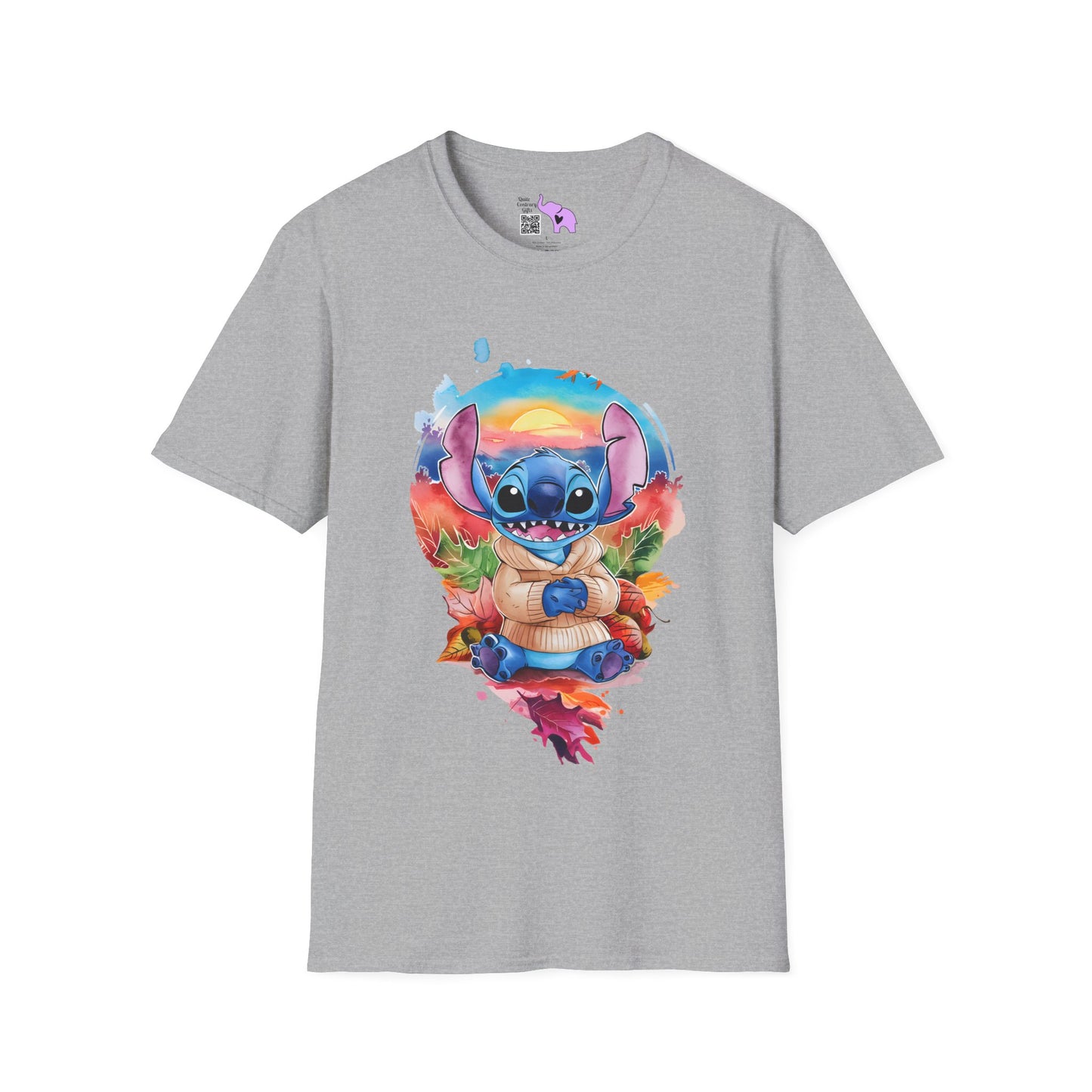 Sunset Stitch Adult T-shirt