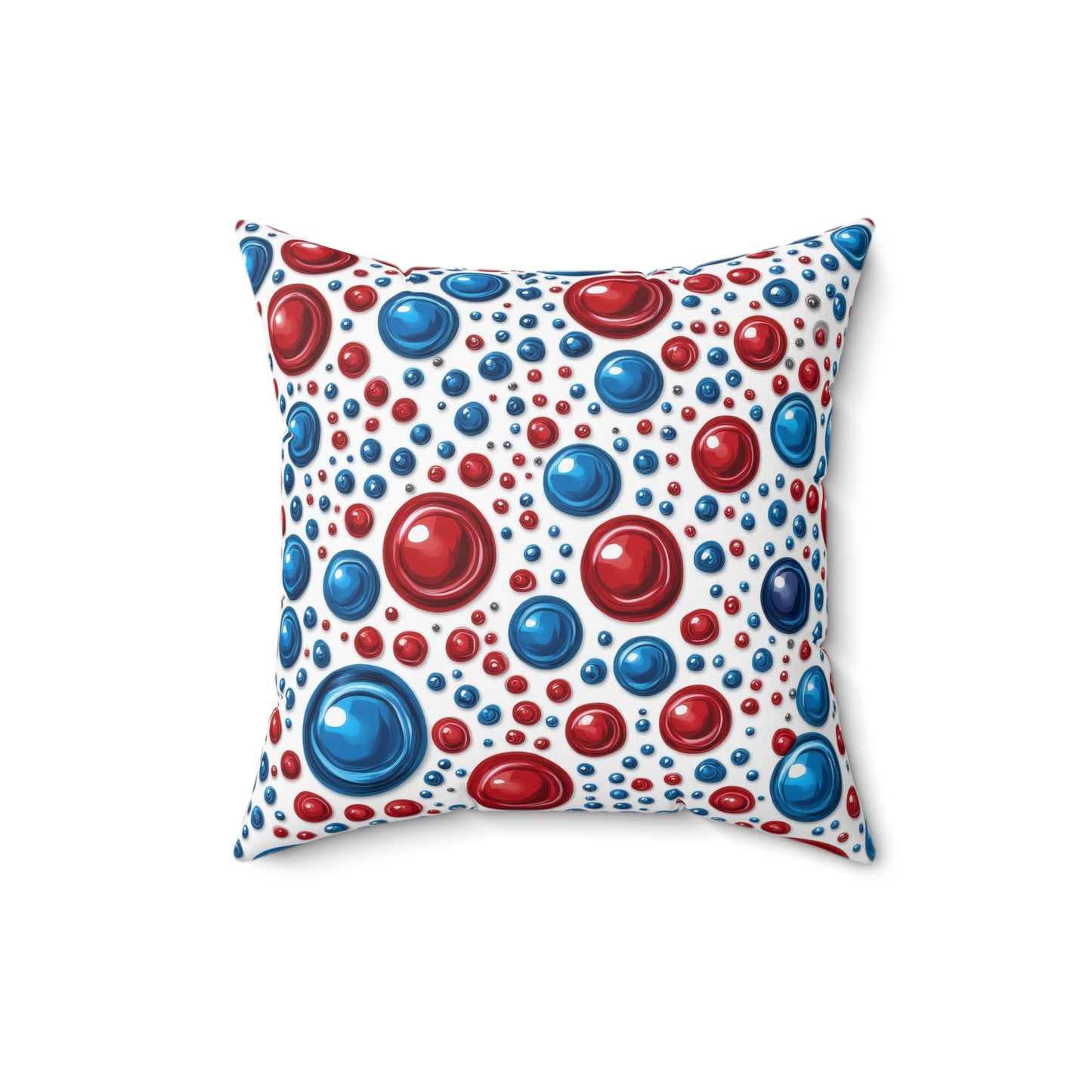 Freedom Dots Throw Pillow