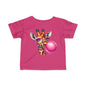 ""Giraffe Blowing Bubble Infant Soft T-Shirt