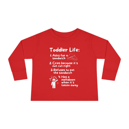 Toddler Life Long Sleeve Tee