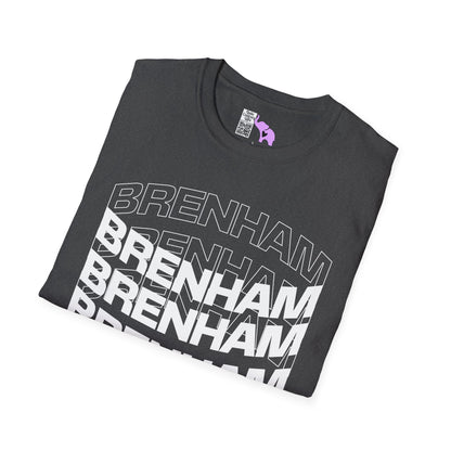 Brenham (Triple Arched) Texas Adult T-shirt
