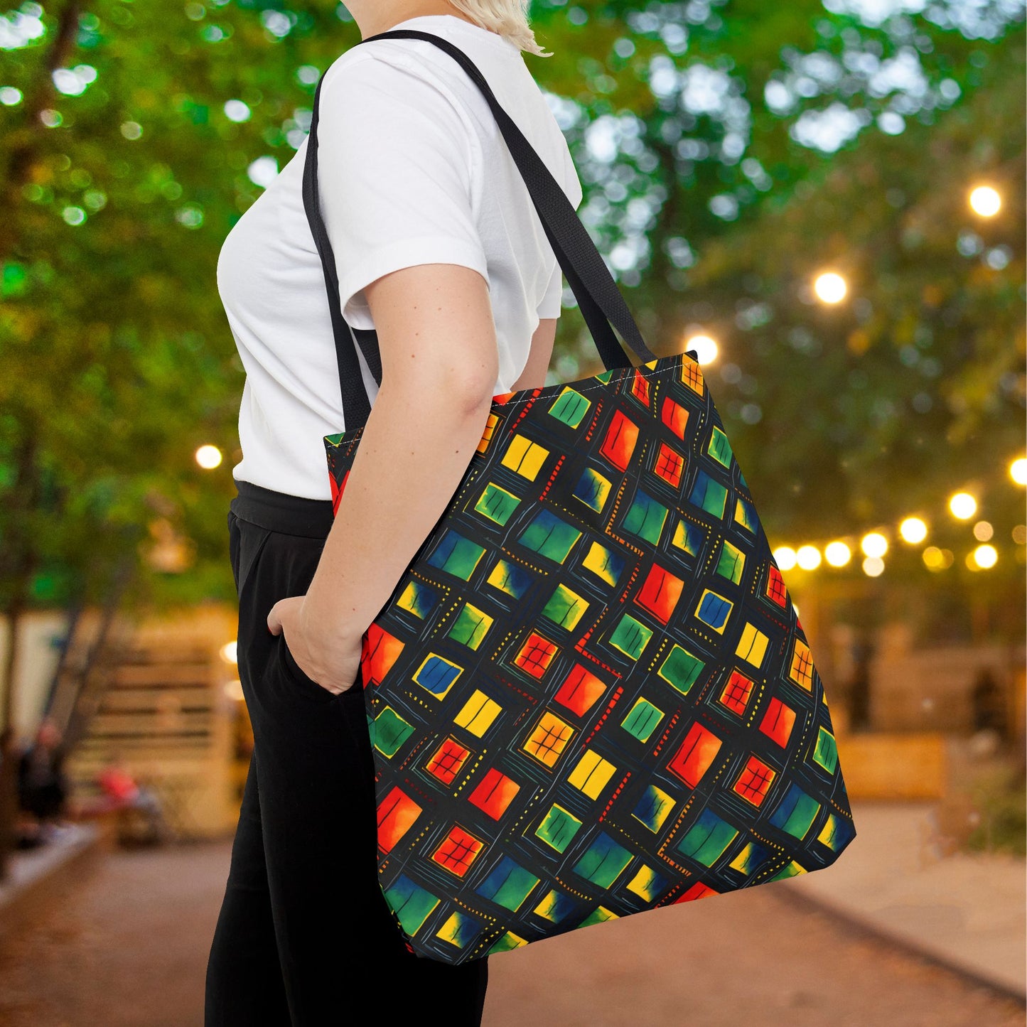 Radiant Purpose Canvas Tote Bag