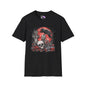 Halloween Graveyard w/Skull Adult T-shirt