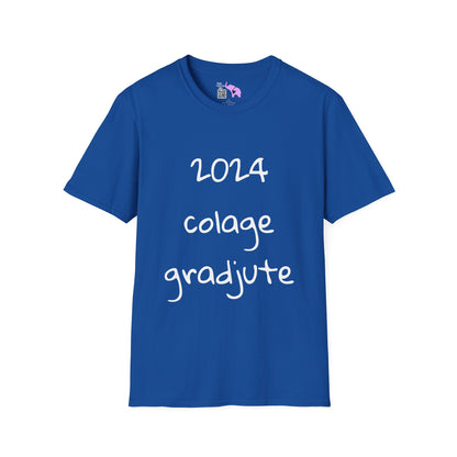 Colage Gradjute Unisex Softstyle T-Shirt