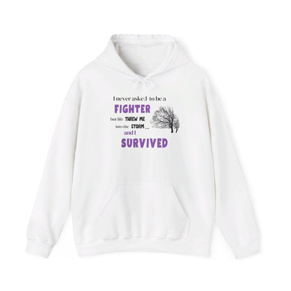 I Never Asked To Be a Fighter... Heavy Blend™ Hooded Sweatshirt