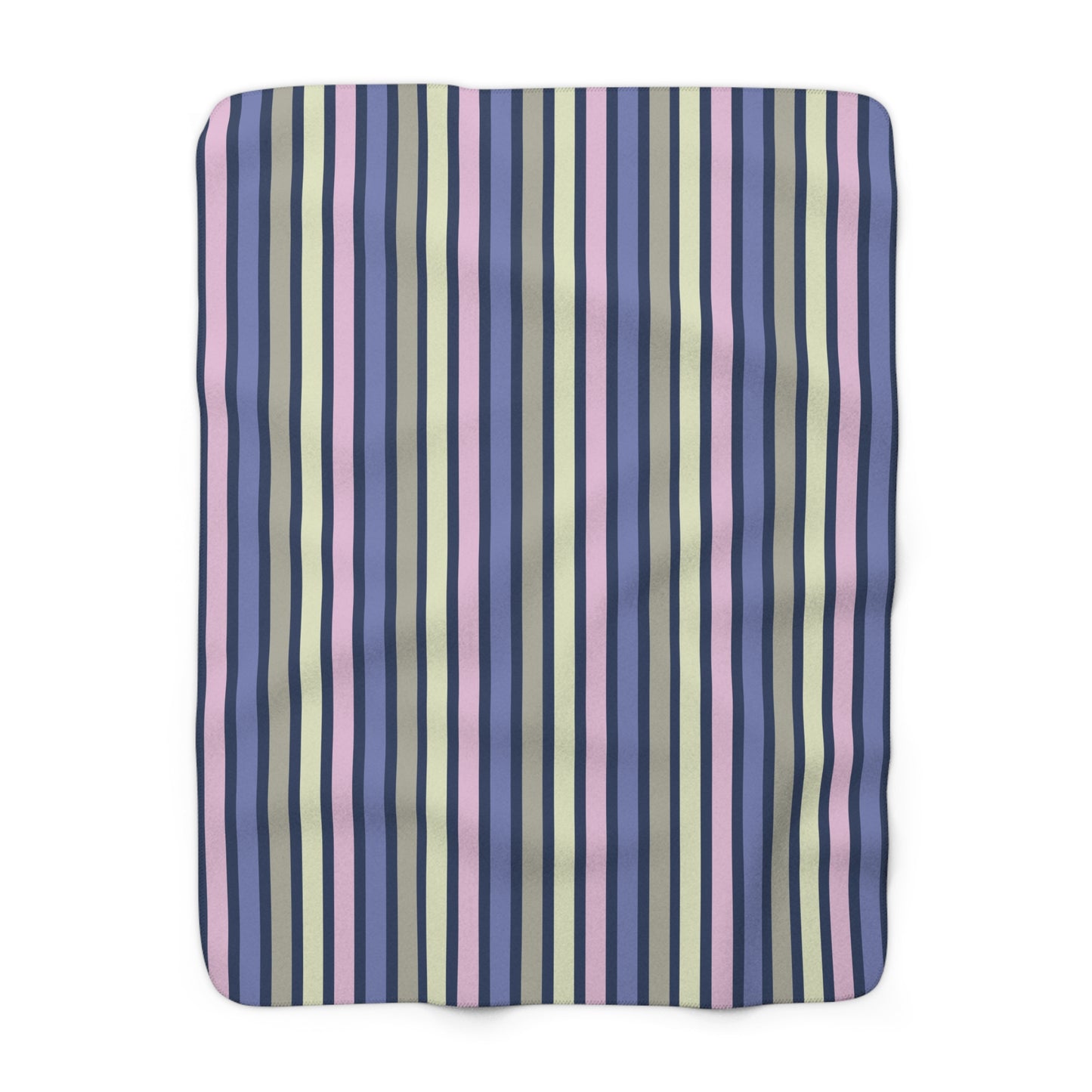 Earthy Stripes Fleece Blanket