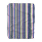 Earthy Stripes Fleece Blanket