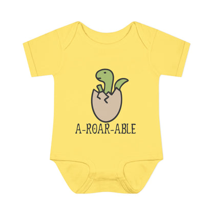 A-Roar-Able Baby Rib Bodysuit