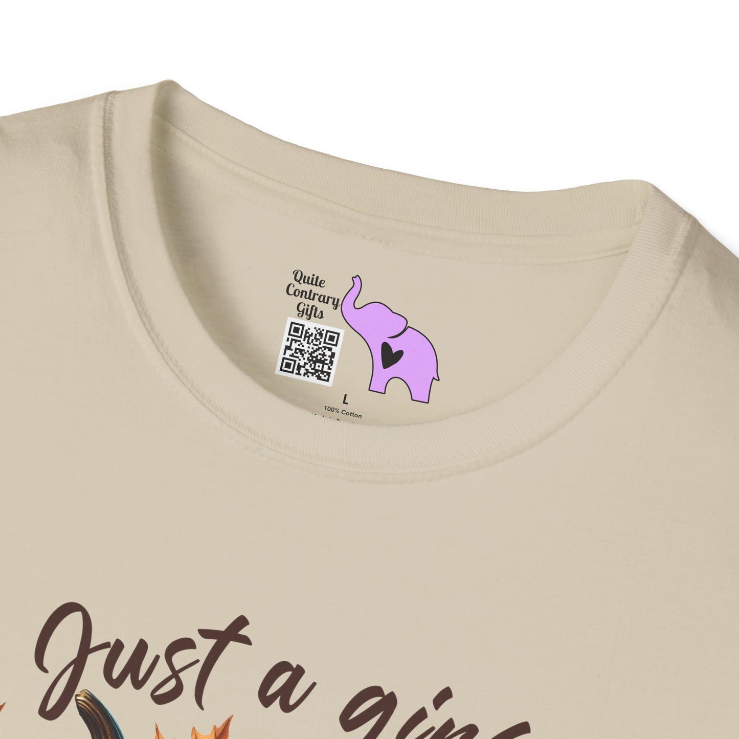 Just A Girl Who Loves Fall Pumpkin/Frappuccino/Football Adult T-shirt