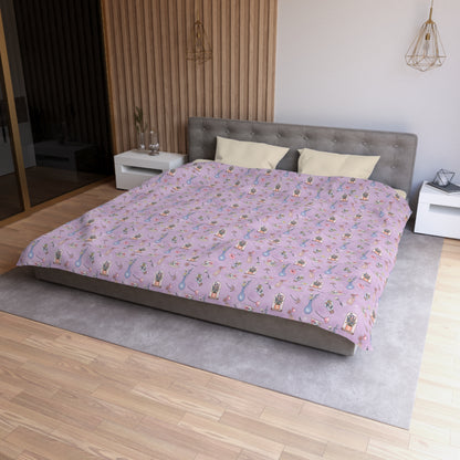 Lilac Meadow Keepsakes Microfiber Duvet Cover