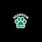 Brenham Paw Pride, White Decal