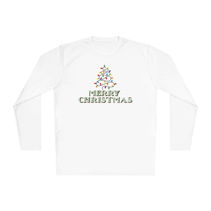 Merry Christmas Adult Long Sleeve Tee