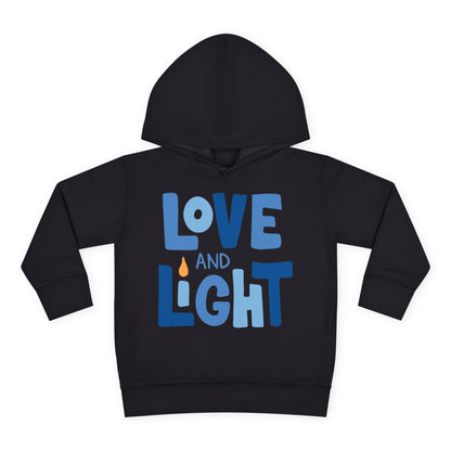 Hanukkah Love & Light 2 Toddler Pullover Fleece Hoodie