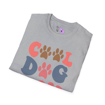 Cool Dog Mom Adult T-shirt