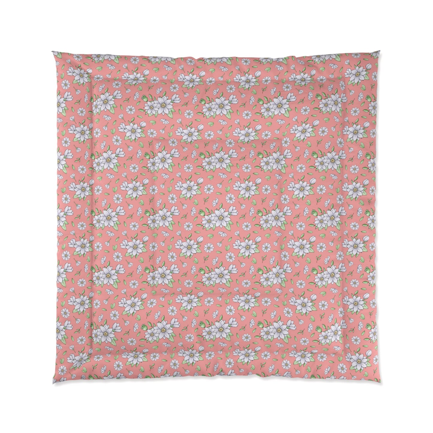 Jasmine Blush Garden Comforter