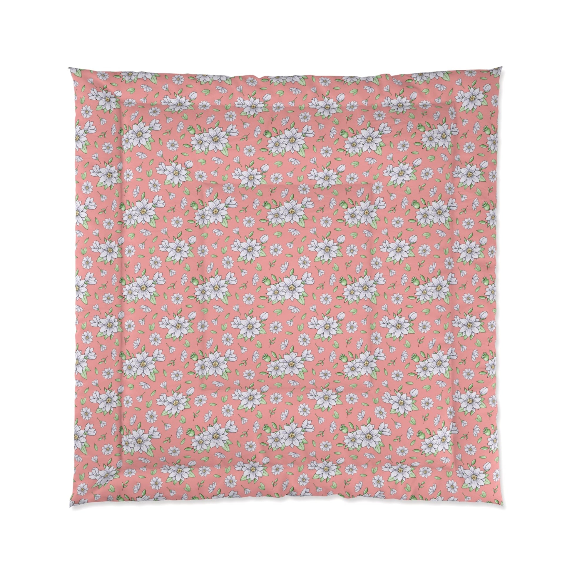 Jasmine Blush Garden Comforter