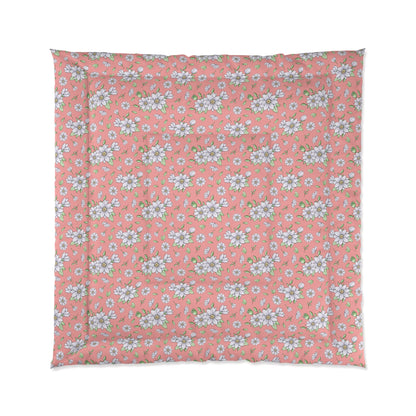 Jasmine Blush Garden Comforter