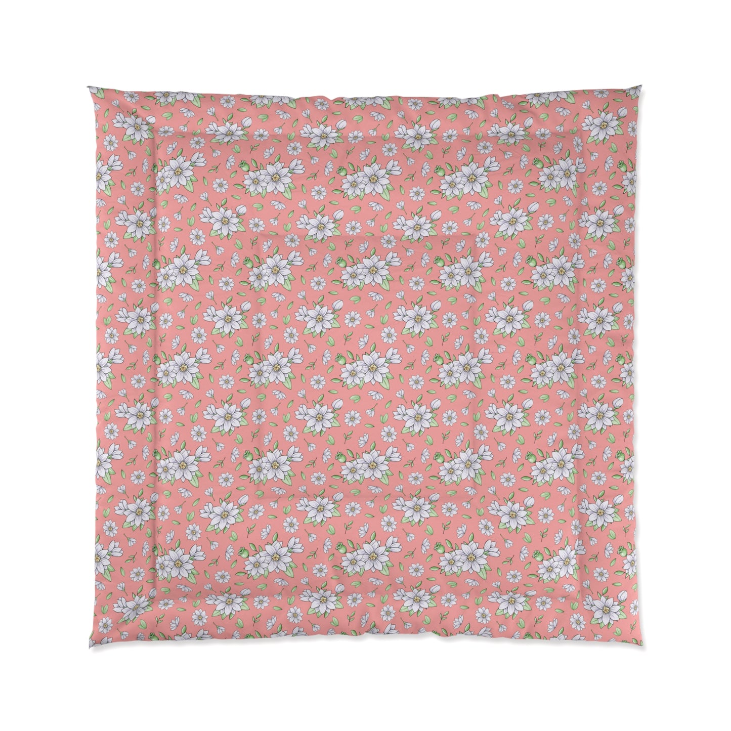 Jasmine Blush Garden Comforter