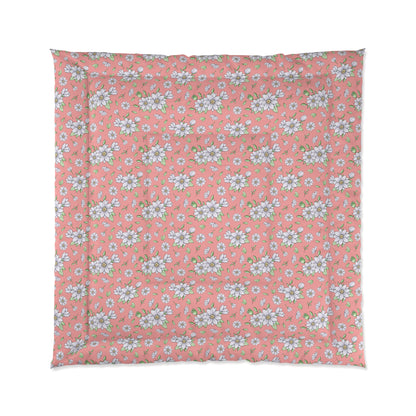 Jasmine Blush Garden Comforter